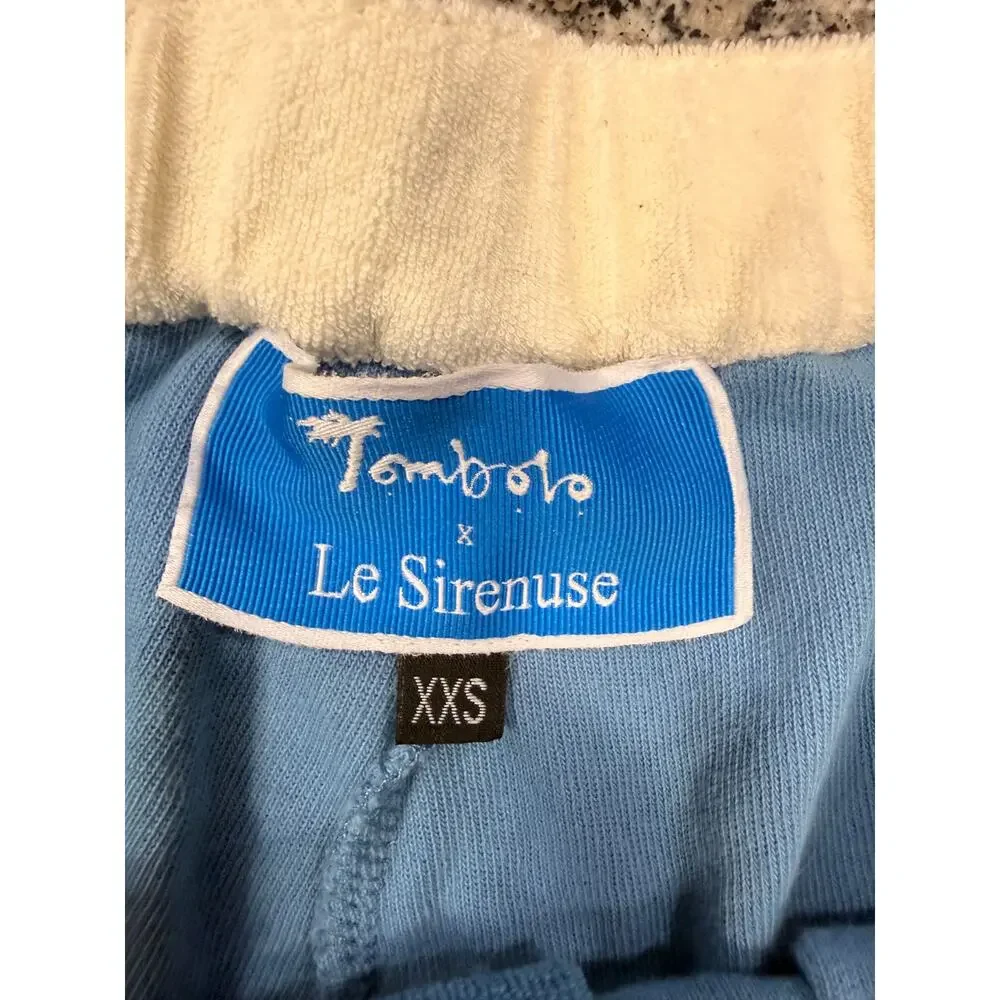 Le Sirenuse Pop-On Shorts Mediterranean Blue Men's XXS